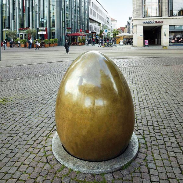 Demokratieglocke auf dem Augustusplatz